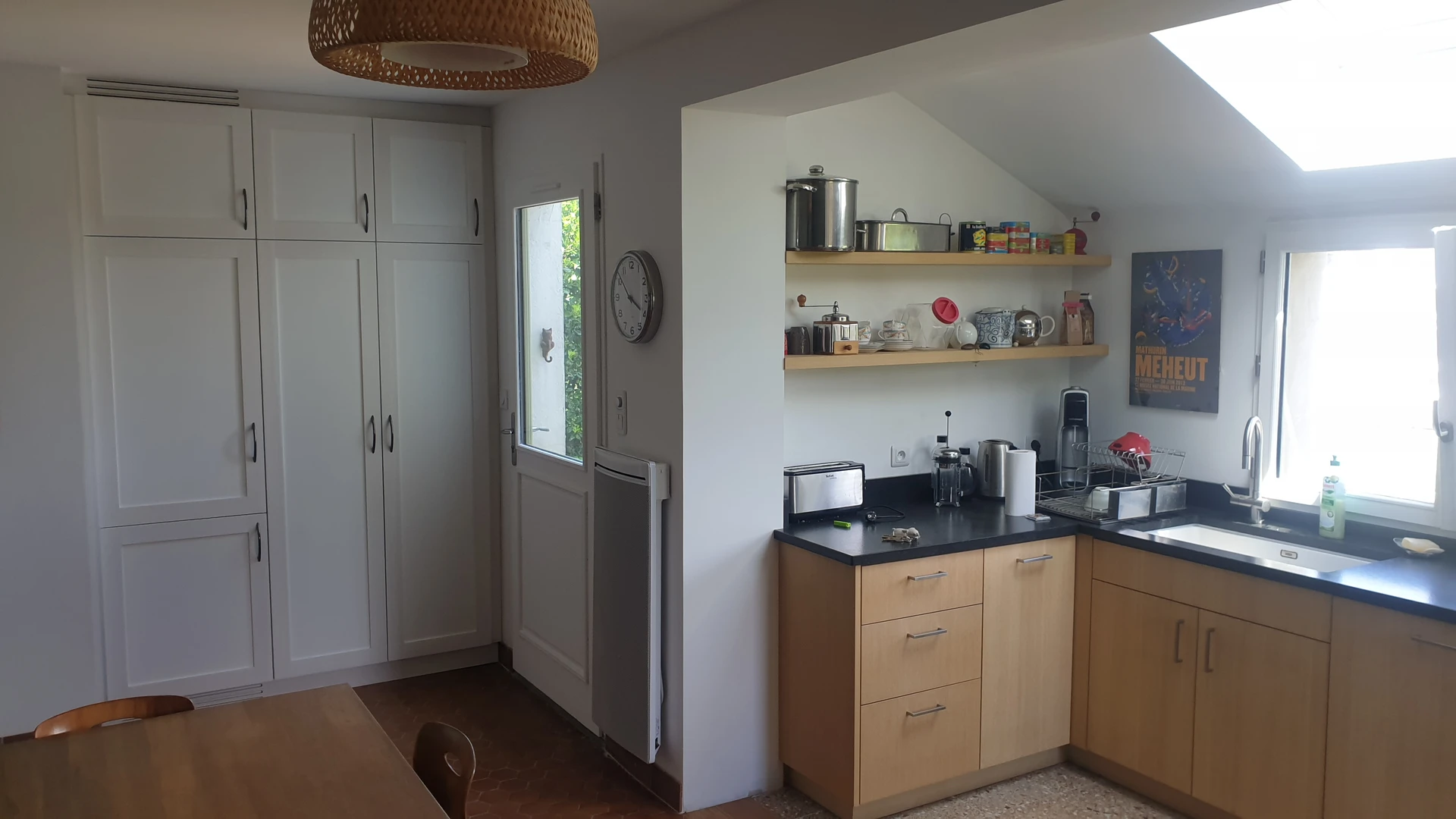 Cuisine placage chêne quartz noir XXX Cuisine placage chêne quartz noir XXX