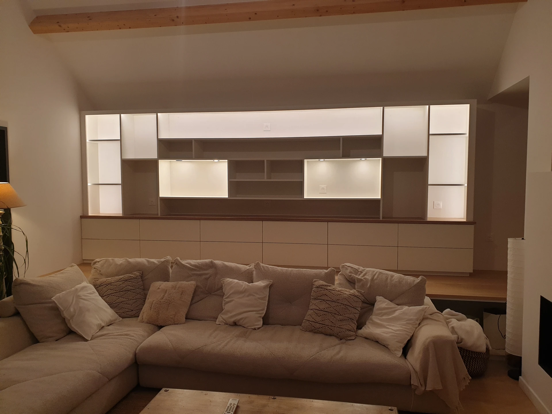 Bibliothèque salon Quiberon Bibliothèque salon Quiberon