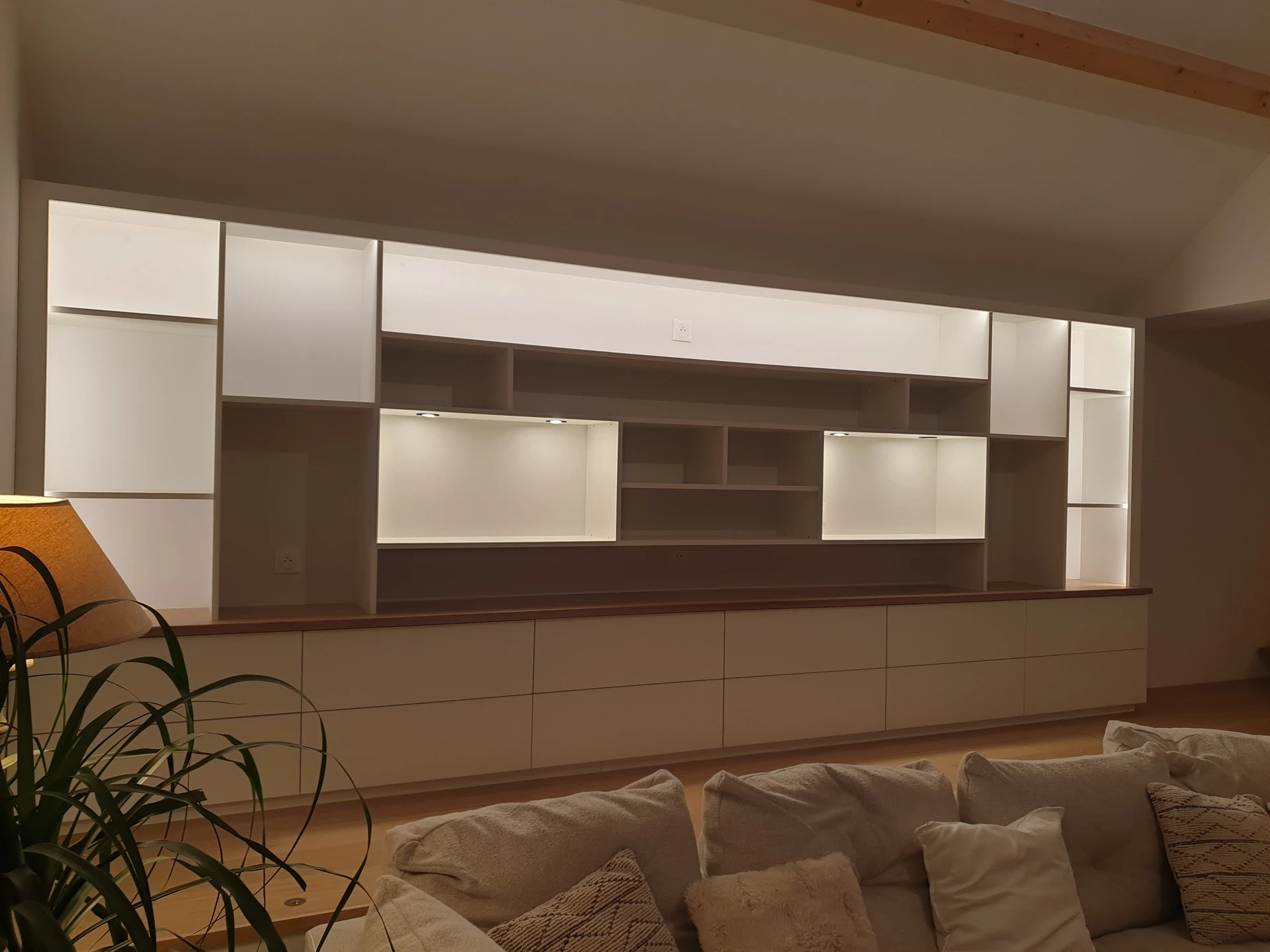 Bibliothèque salon Quiberon Bibliothèque salon Quiberon