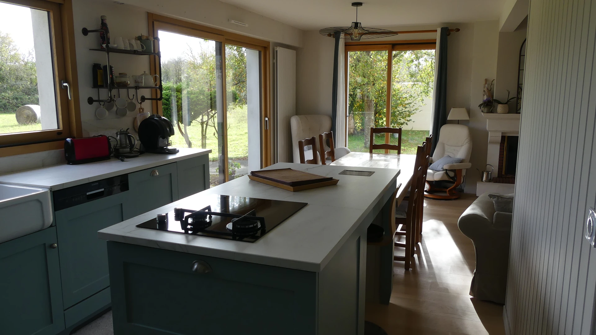 Cuisine façades à cadre laquée Séné T Cuisine façades à cadre laquée Séné T